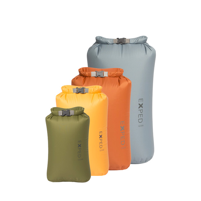EXPED エクスペド フォールドドライバッグ STD 4パック XSL｜Outdoor Style サンデーマウンテン