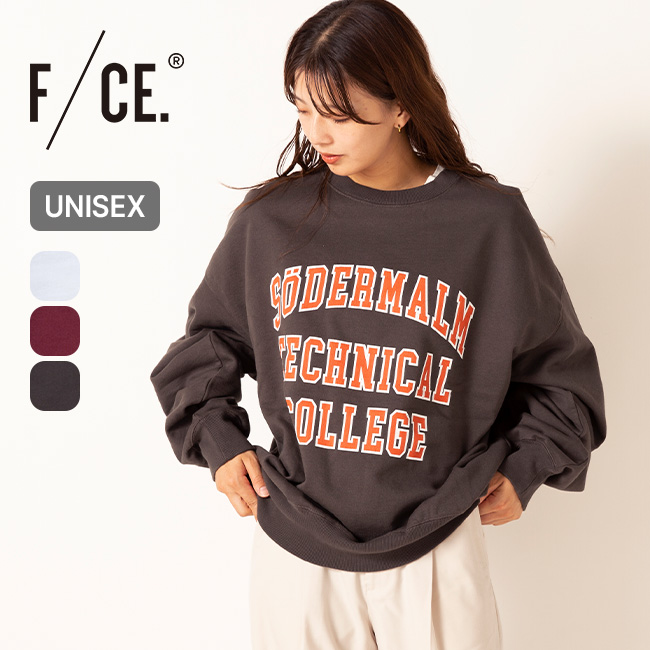 F/CE. エフシーイー REスウェットカレッジクルー
