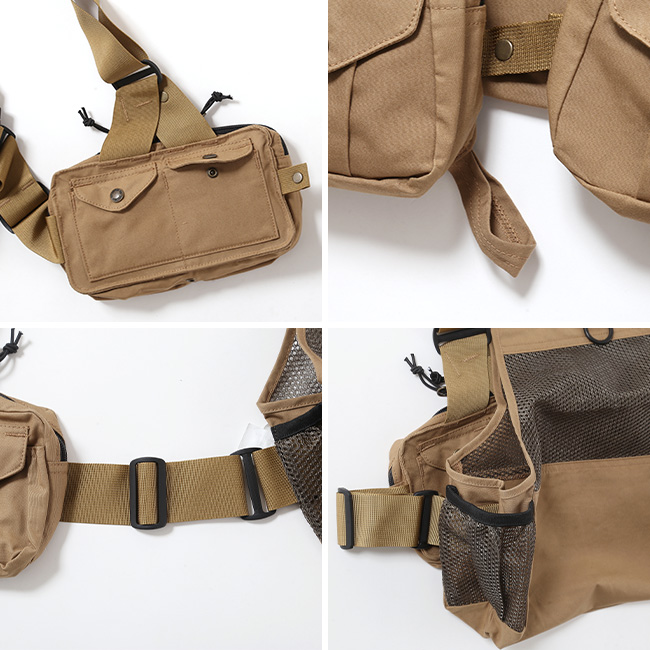 FILSON フィルソン メッシュフィッシングストラップベスト(M ベージュ