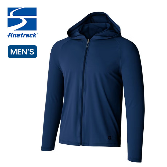 finetrack ファイントラック ドラウトシェードフルジップパーカー メンズ