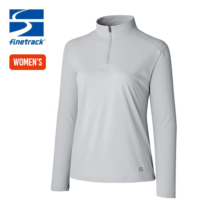 finetrack ファイントラック ドラウトシェードジップネック【ウィメンズ】