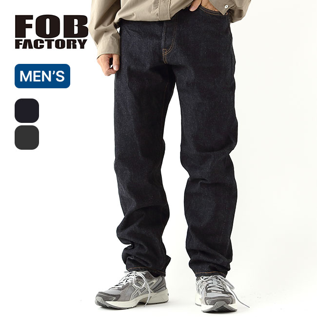 FOB FACTORY エフオービーファクトリー セルビッチデニムテーパード5P