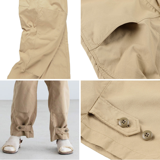 garage green works ガレージグリーンワークス Wニー6PKパンツ(S