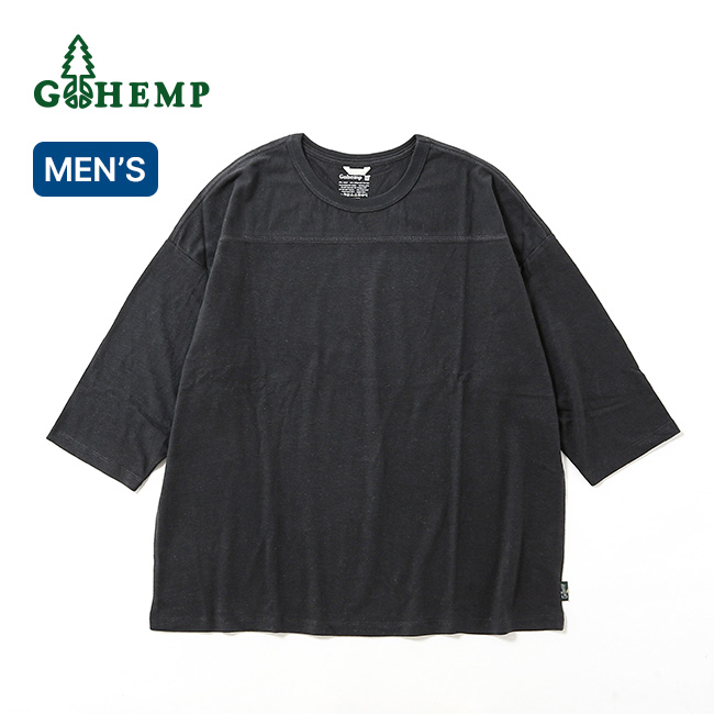 GOHEMP ゴーヘンプ ワイドフットボールTEE