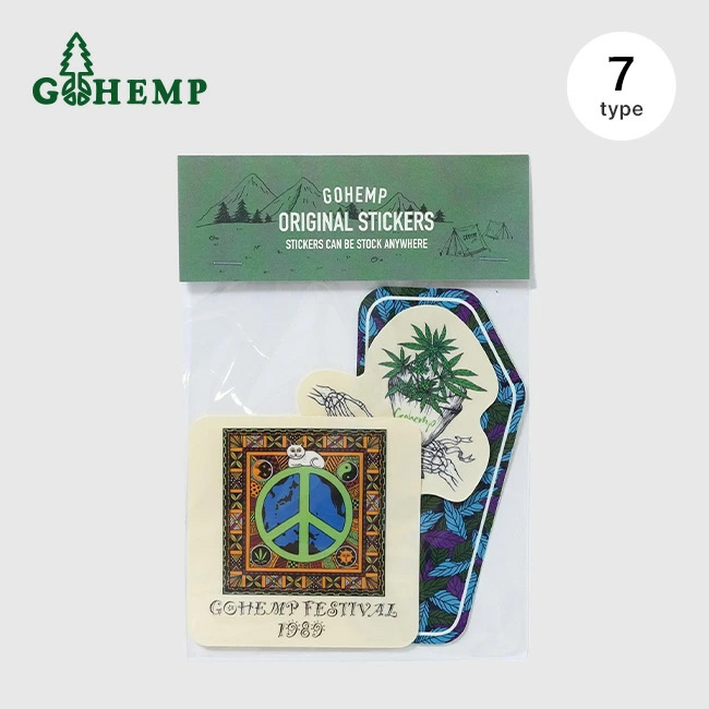 GOHEMP ゴーヘンプ ゴーヘンプオリジナルステッカーズ