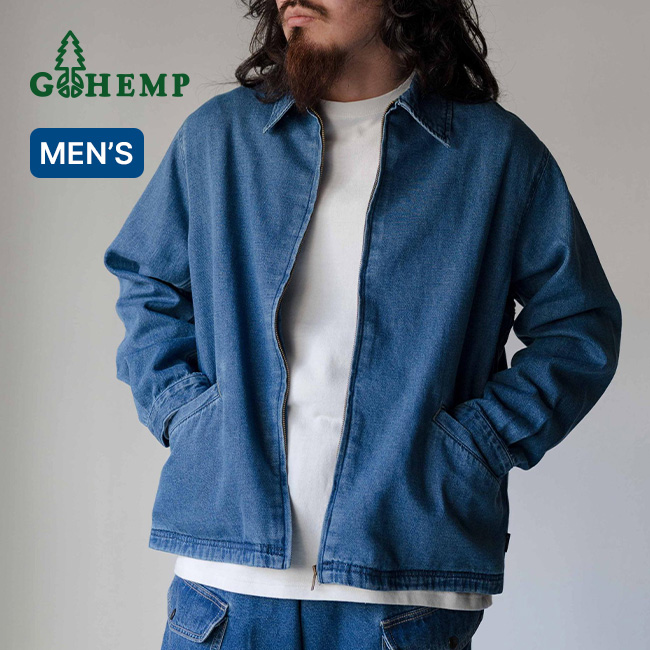 GOHEMP ゴーヘンプ ソリッド ジャパジャン(L ユーズドウォッシュ