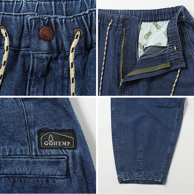 GOHEMP ゴーヘンプ バルーンチルパンツ(M ユーズドウォッシュ): SUNDAY