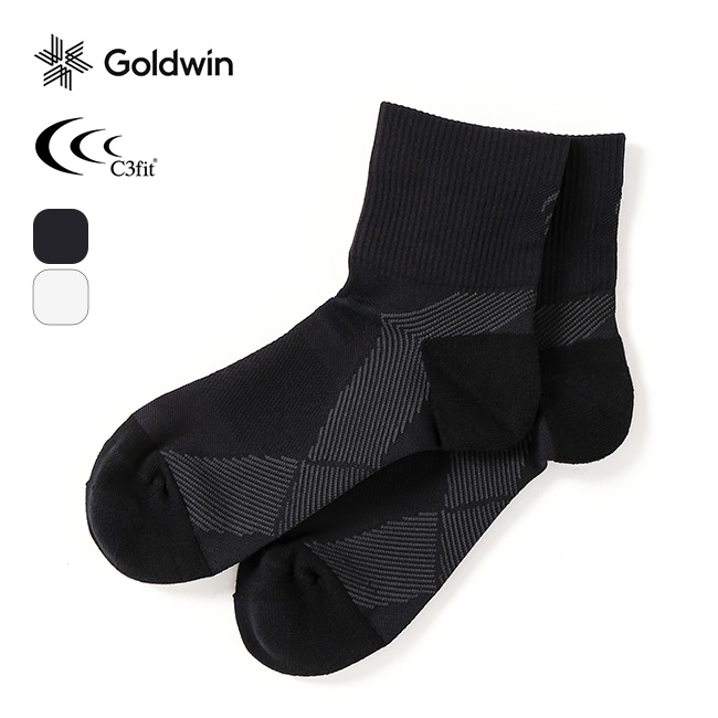 GOLDWIN C3fit ゴールドウィン シースリーフィット アーチサポートクオーターソックス ユニセックス