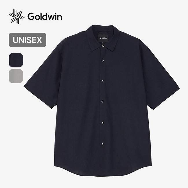 GOLDWIN ゴールドウィン ハイツイステッドウールリラックスS/Sシャツ ユニセックス