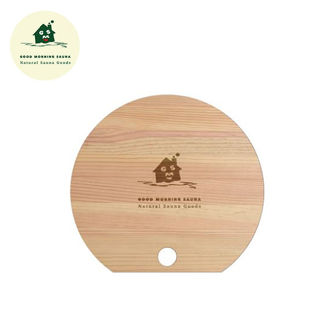 GOOD MORNING SAUNA グッドモーニングサウナ ウッドミニウチワ