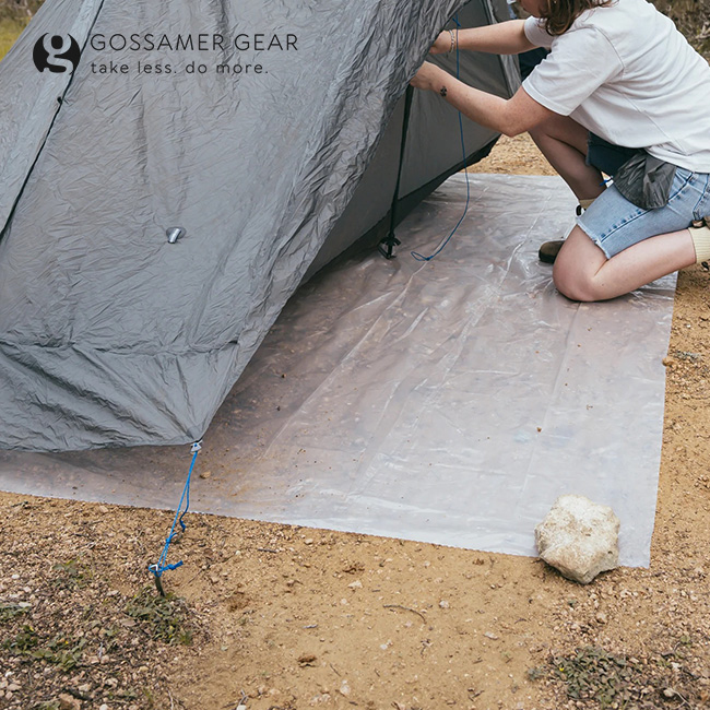 Gossamer Gear ゴッサマーギア ポリクロテントフットプリント