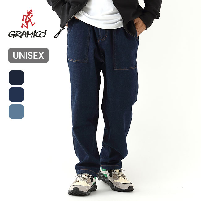 GRAMICCI グラミチ ストレッチデニムルーズテーパードリッジパンツ ユニセックス