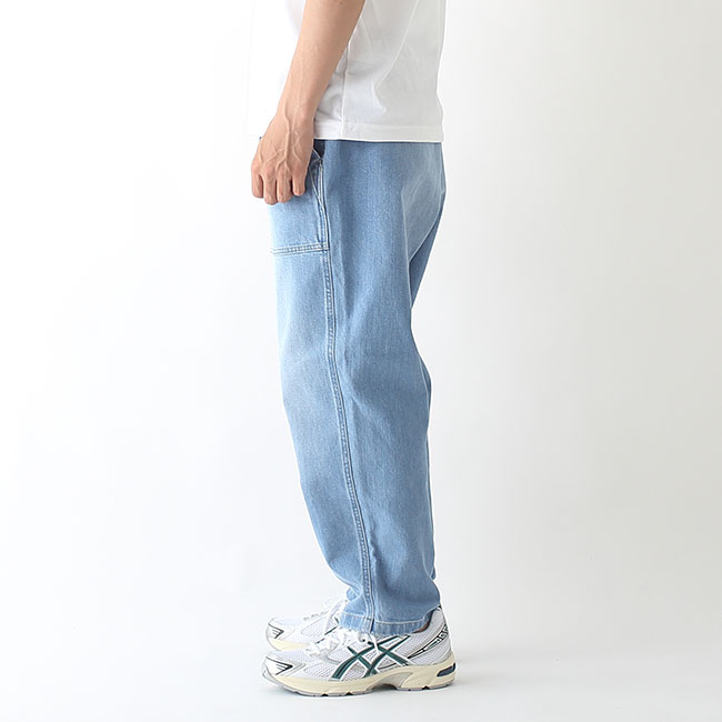 GRAMICCI グラミチ ストレッチデニムルーズテーパードパンツ ユニ