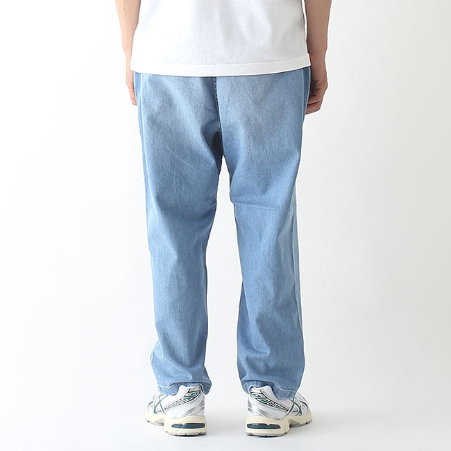 GRAMICCI グラミチ ストレッチデニムルーズテーパードパンツ ユニ