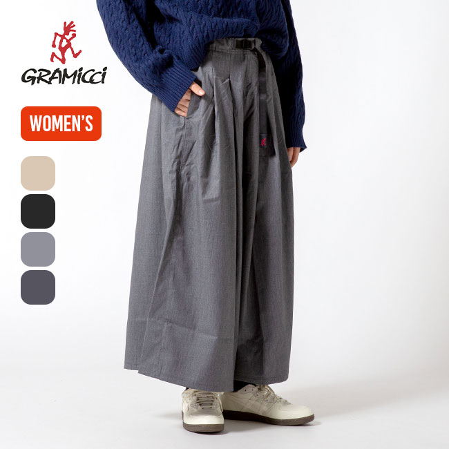 GRAMICCI グラミチ ギャバジンフレアパンツ【ウィメンズ】