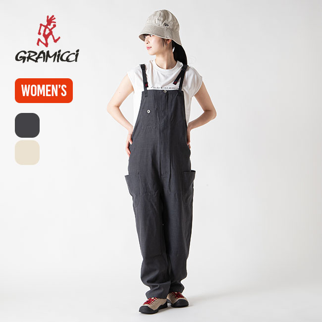 GRAMICCI グラミチ リネンブレンドガーデンサロペット【ウィメンズ】