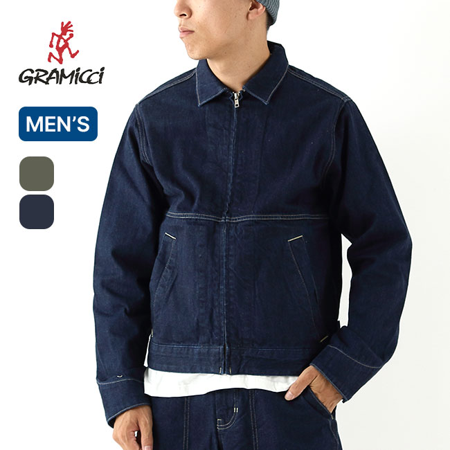 GRAMICCI グラミチ ジャパニーズスラブデニムジャケット メンズ