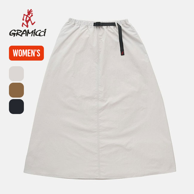 GRAMICCI グラミチ ナイロンフレアスカート【ウィメンズ】