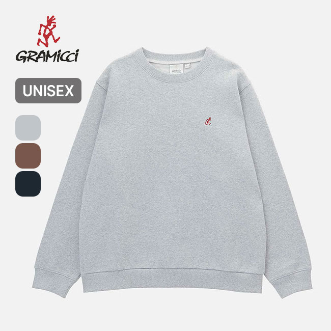 GRAMICCI グラミチ ワンポイントクルースウェットシャツ