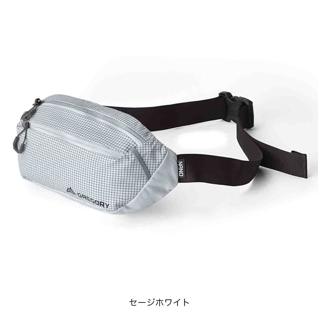 GREGORY グレゴリー ナノウエストパックミニ(オプティックブラック