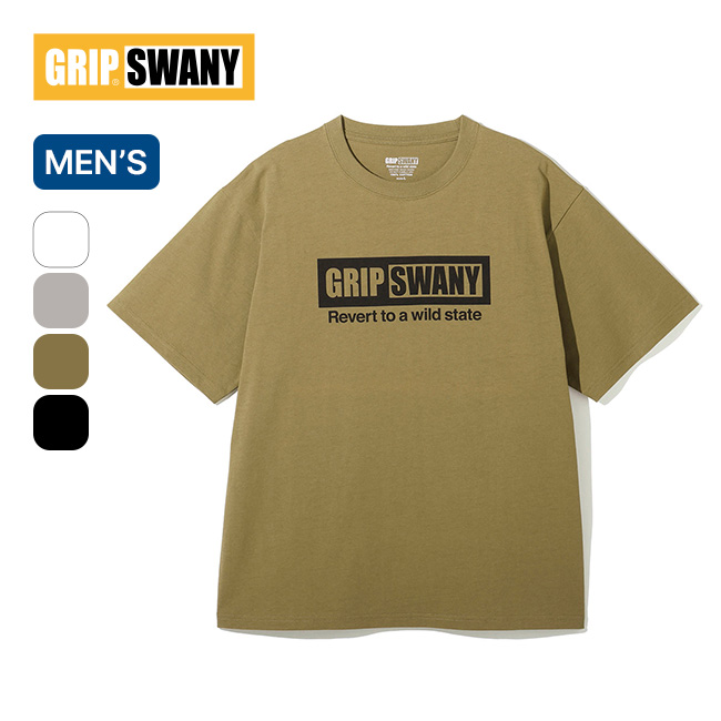 GRIP SWANY グリップスワニー ボックスロゴTEE