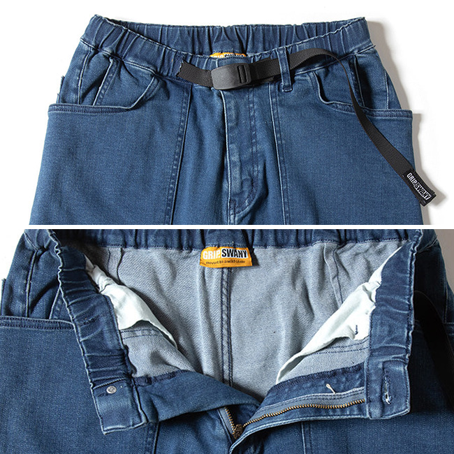 ROOT CO.グリップスワニーストレッチデニムパンツ コラボモデル GRIP