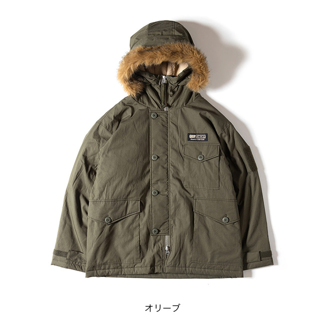 GRIP SWANY XL オリーブ フード付きアウター 【公式通販】