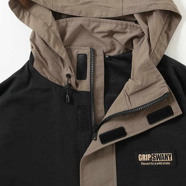 GRIP SWANY グリップスワニー GSウインドジャケット(M ブラック 