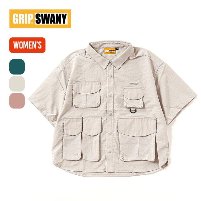 GRIP SWANY グリップスワニー ギアポケットシャツ【ウィメンズ】