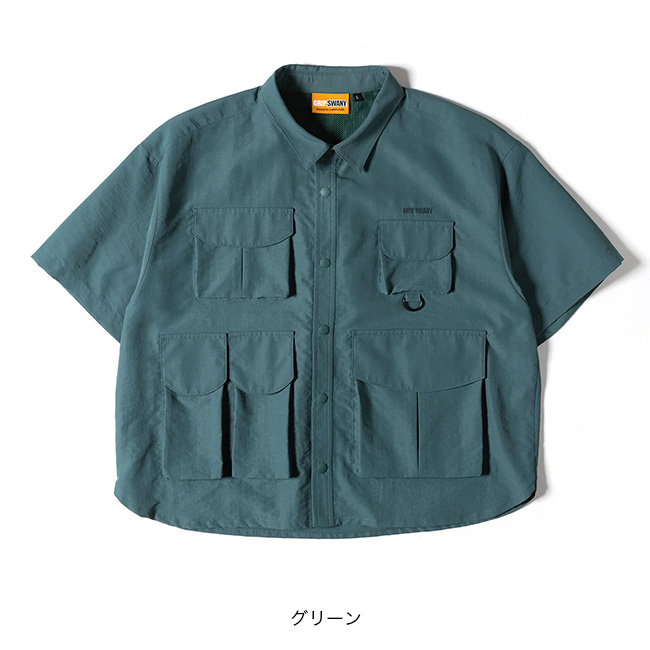 GRIP SWANY グリップスワニー ギアポケットシャツ【ウィメンズ】 GRIP SWANY グリップスワニー ギアポケットシャツ【ウィメンズ】(M