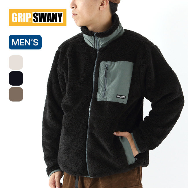GRIP SWANY グリップスワニー コーラルフリースジャケット