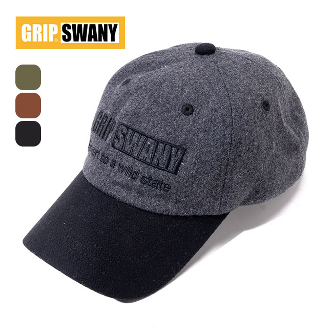 GRIP SWANY グリップスワニー ウールフランネルキャップ