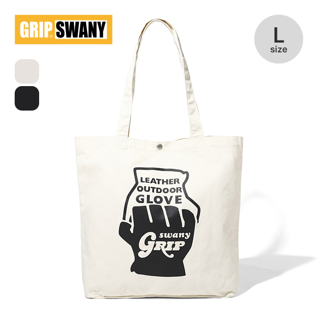 GRIP SWANY グリップスワニー グローブロゴトートバッグ(L)