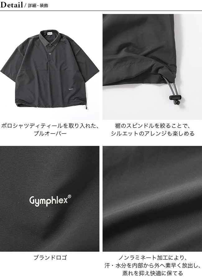 Gymphlex ジムフレックス ポロプルオーバーS/S【ウィメンズ】｜Outdoor
