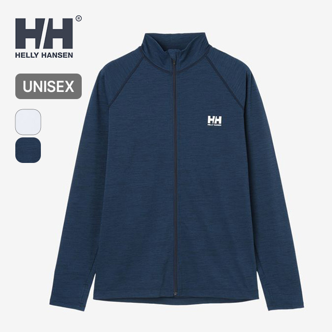 HELLY HANSEN ヘリーハンセン L/Sフルジップラッシュガード