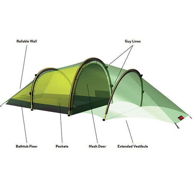HILLEBERG ヒルバーグ アンヤン3GT(グリーン): SUNDAY MOUNTAIN ANA