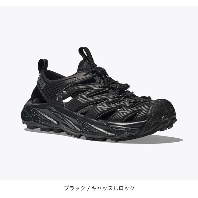 HOKA ONE ONE ホパラ ブラック　25cm HOKA ホカ ホパラ ユニセックス(5/6(23cm) ブラック/アラバスター