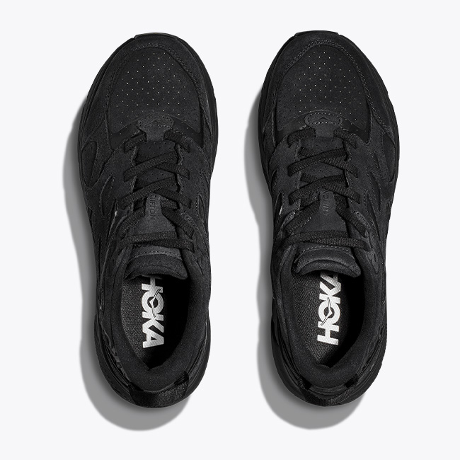 HOKA ホカ クリフトンL スエード ユニセックス(5／6(23cm) ブラック