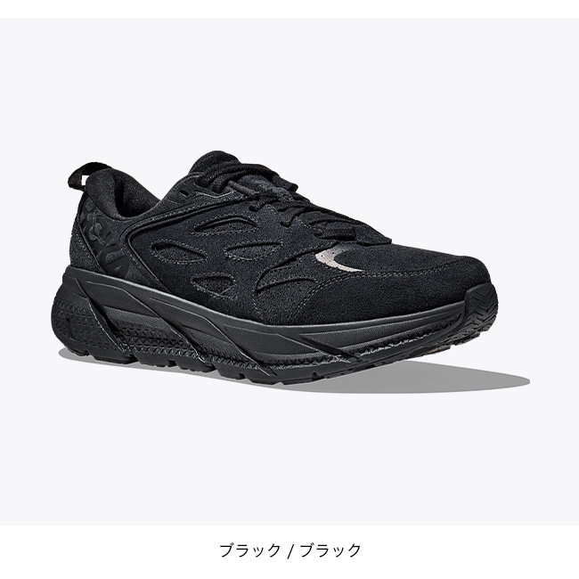 HOKA ホカ クリフトン L スエード 27cm HOKA ホカ クリフトンL スエード ユニセックス(5／6(23cm) ブラック
