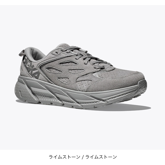 HOKA ホカ クリフトンL スエード ユニセックス(5／6(23cm) ブラック