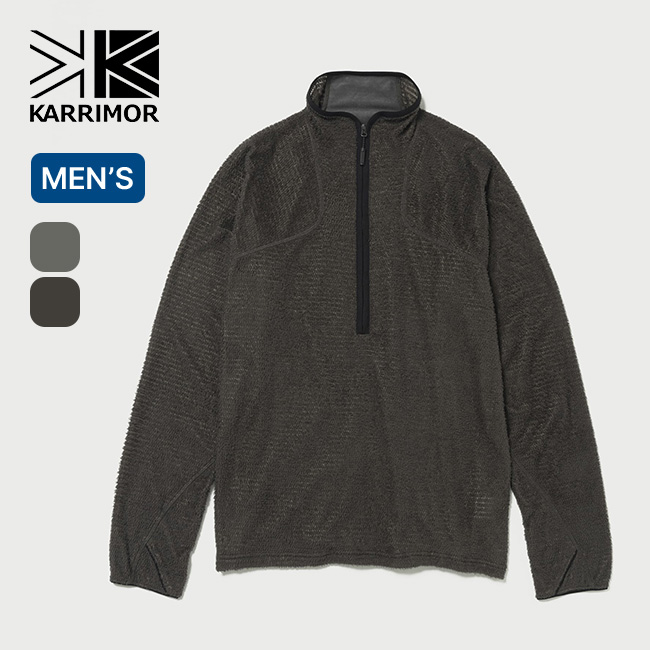 KARRIMOR カリマー プリマロフトエボハーフジップ メンズ