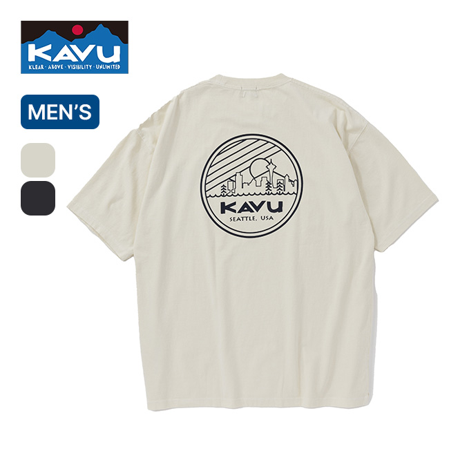 KAVU カブー シティロゴTee(ピグメント)
