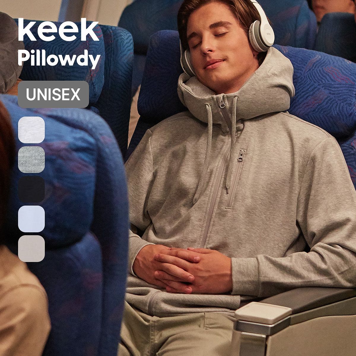 keek キーク ピロウディ ロゴフーディーV3