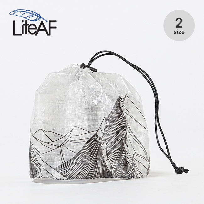 LiteAF ライトエーエフ ラウンドボトムポッドサックスマウンテンスケッチ