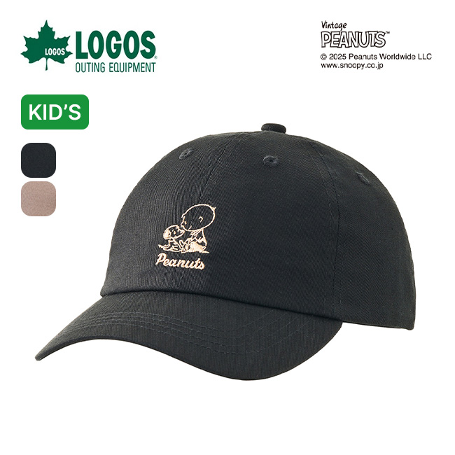 LOGOS ロゴス スヌーピー(PEANUTS 75years)キッズキャップ