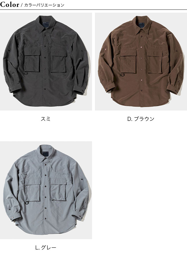 meanswhile ミーンズワイル ラゲッジL/Sシャツ｜Outdoor Style ...