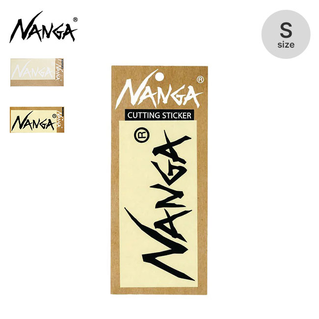 NANGA ナンガ ナンガロゴカッティングステッカーS