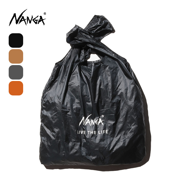 NANGA ナンガ ポケッタブルエコバッグ(LIVE THE LIFE)