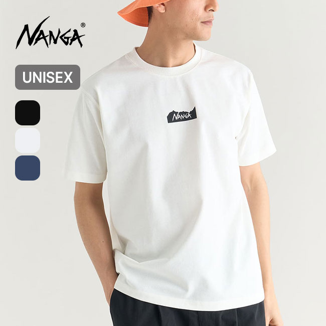NANGA ナンガ エコハイブリッド MTロゴ TEE