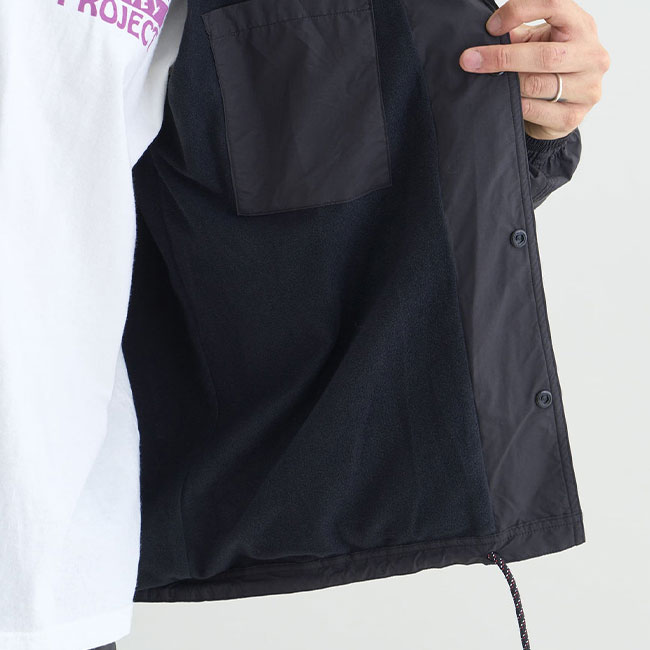 NANGA ナンガ リブカラーコーチジャケット(M ブラック): SUNDAY